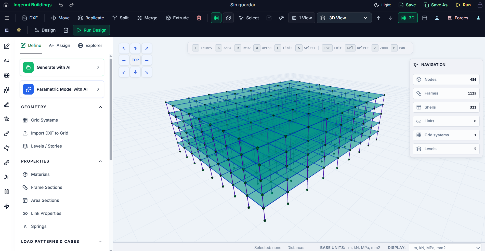 Ingenni Buildings - Software de análisis y diseño estructural